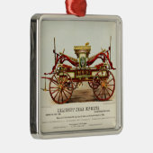ヴィンテージDiligent Fire Engine, 1852, Restored メタルオーナメント (右)