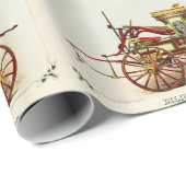 ヴィンテージDiligent Fire Engine, 1852, Restored ラッピングペーパー (ロールコーナー)