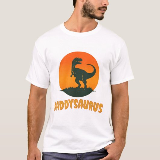 ヴィンテージDinoパワー – レトロTレックスシャツ Tシャツ (正面)