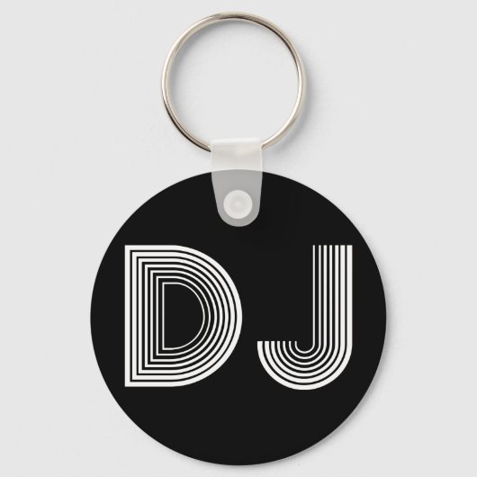 ヴィンテージDJ キーホルダー (正面)