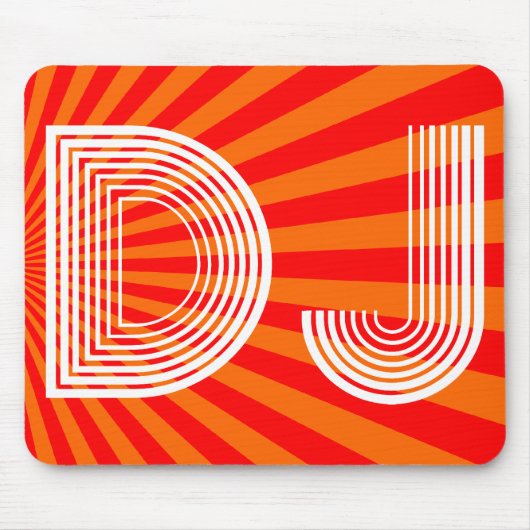 ヴィンテージDJ マウスパッド (正面)