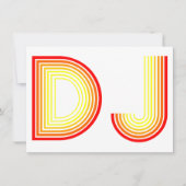 ヴィンテージDJ 招待状 (正面)