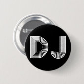 ヴィンテージDJ 缶バッジ (正面&裏面)