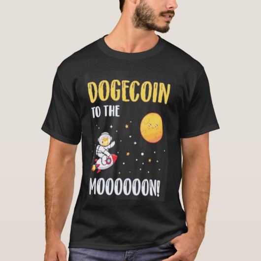 ヴィンテージDogecoin Doge Crypto 1 Tシャツ (正面)