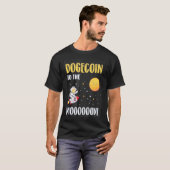 ヴィンテージDogecoin Doge Crypto 1 Tシャツ (正面フル)