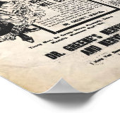 ヴィンテージDr. Greene Veterouraポスター ポスター (角)