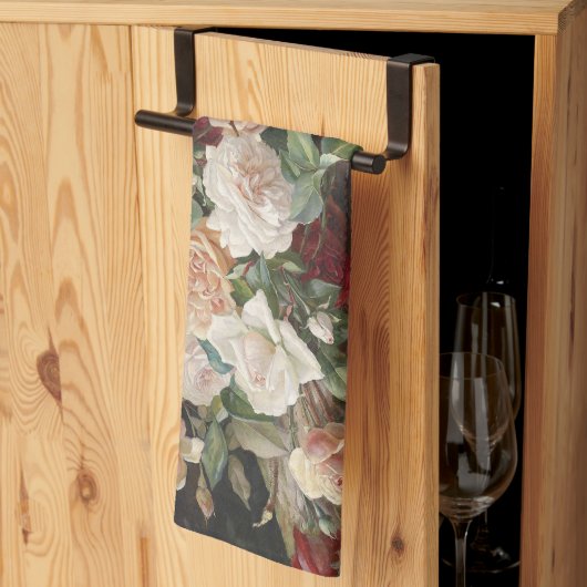 ヴィンテージE.ハリエルバラスチルライフ キッチンタオル (三つ折り)