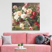 ヴィンテージE.ハリエルバラスチルライフ キャンバスプリント (インサイチュ (リビング))