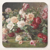 ヴィンテージE.ハリエルバラスチルライフ スクエアペーパーコースター (正面)