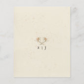 ヴィンテージEdelweiss水色エンクロージャカード (裏面)