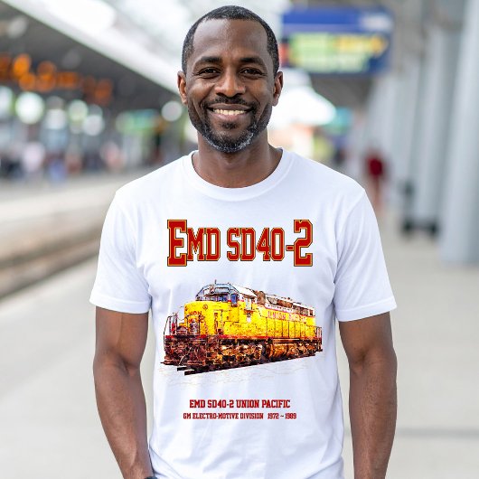 ヴィンテージEMD SD40-2ディーゼル機関車。 Tシャツ