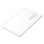 ヴィンテージEmerson感動的引用文 – カスタマイズ可能 ノートパッド (アングル)