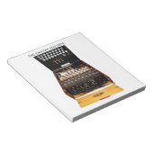 ヴィンテージEnigma機械軍隊秘密コード ノートパッド (アングル)