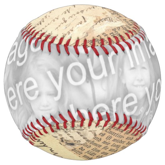 ヴィンテージEphemera自分の写真を追加 ソフトボール (正面)