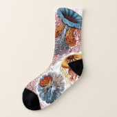 ヴィンテージErnst Haeckel, Discomedusae ソックス (左外側)