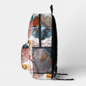 ヴィンテージErnst Haeckel, Discomedusae プリントバックパック (右)