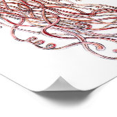 ヴィンテージErnst Haeckel, Discomedusae ポスター (角)