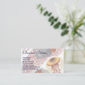 ヴィンテージErnst Haeckel, Discomedusae 名刺 (スタンド正面)