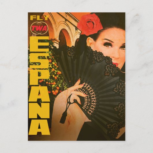 ヴィンテージEspana旅行はがき ポストカード (正面)