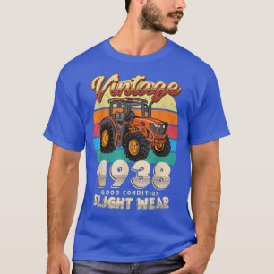 ヴィンテージEst 1938農家トラクター84th誕生日84 Y Tシャツ