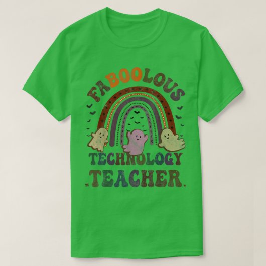 ヴィンテージFAbooLOUS技術先生衣装 Tシャツ (デザイン正面)