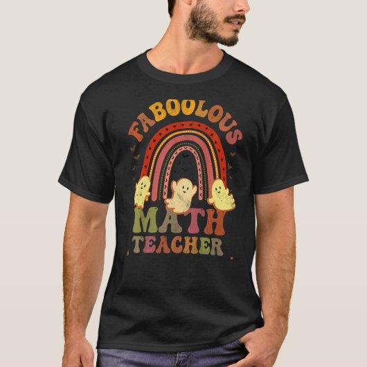 ヴィンテージFABOOLOUS MATH先生コスチューム Tシャツ (正面)