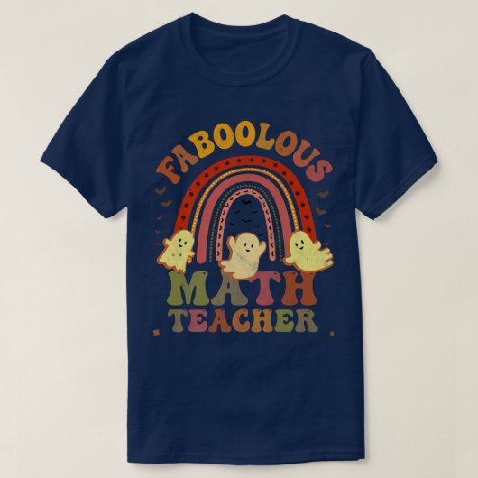 ヴィンテージFABOOLOUS MATH先生コスチューム Tシャツ (デザイン正面)