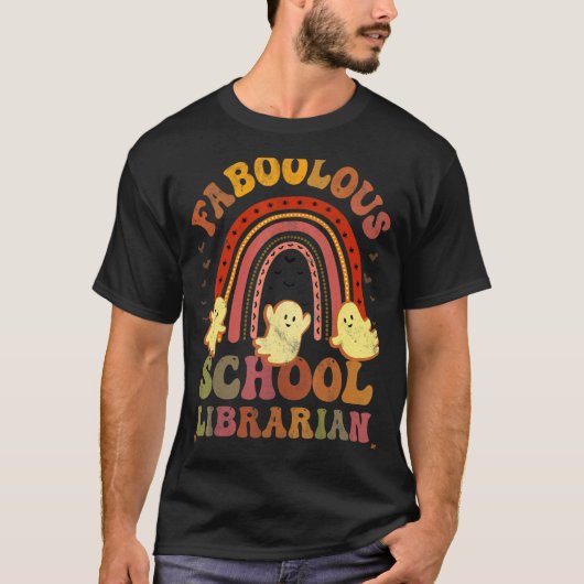 ヴィンテージFABOOLOUS SCHOOL LIBRARIAN Costume This Is Tシャツ (正面)