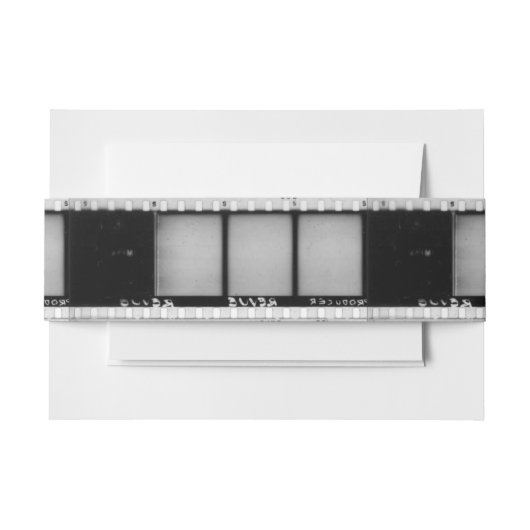 ヴィンテージFilmstrip 招待状ベリーバンド (正面例)