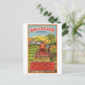 ヴィンテージFirecrackerパッケージはがき ポストカード (スタンド正面)