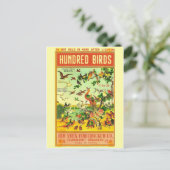 ヴィンテージFirecrckerパッケージはがき ポストカード (スタンド正面)