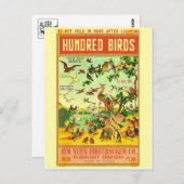 ヴィンテージFirecrckerパッケージはがき ポストカード (正面/裏面)