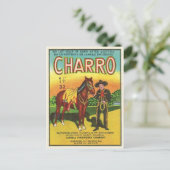 ヴィンテージFirecrckerパッケージはがき ポストカード (スタンド正面)