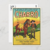 ヴィンテージFirecrckerパッケージはがき ポストカード (正面/裏面)