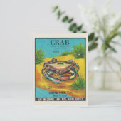 ヴィンテージFirecrckerパッケージはがき ポストカード (スタンド正面)