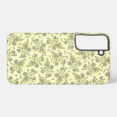 ヴィンテージFlax壁紙 Samsung Galaxyケース (裏面横)