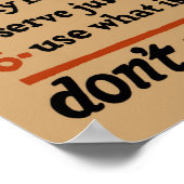 ヴィンテージFOODポスタープリント – 第一次世界大戦 ポスター (角)