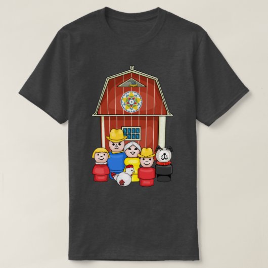 ヴィンテージFPリトルピープルファームファミリー Tシャツ (デザイン正面)