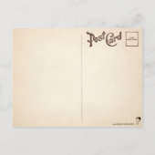 ヴィンテージFROGSクリスマスポストカード ポストカード (裏面)