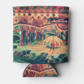 ヴィンテージFunfair at Night Photo 缶クーラー (正面)