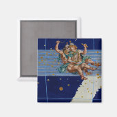 ヴィンテージGeminiの星型グラフ マグネット (正面/裏面)
