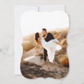 ヴィンテージGlamフローラフォト結婚式招待状 招待状 (裏面)