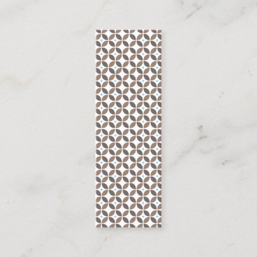 ヴィンテージGLAMORスリム名刺 スキニー名刺 (正面)