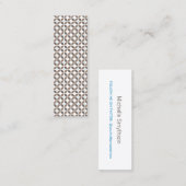 ヴィンテージGLAMORスリム名刺 スキニー名刺 (正面/裏面)