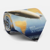 ヴィンテージGraf Zeppelin旅行ポスター ネクタイ (ロール)