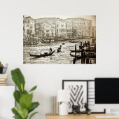 ヴィンテージGRAND CANALポスター ポスター (ホームオフィス)