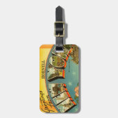 ヴィンテージGreetings from New Yorkラッゲージタグ ラゲッジタグ (正面縦)