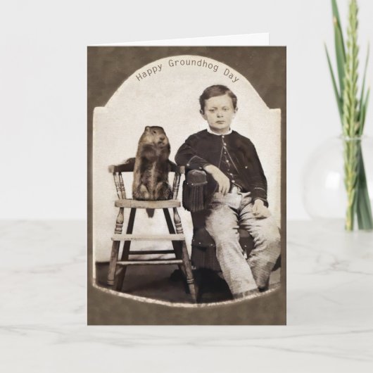 ヴィンテージGroundhogデイカード シーズンカード (正面)