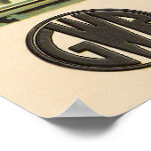 ヴィンテージGWR英国鉄道旅行ポスター ポスター (角)