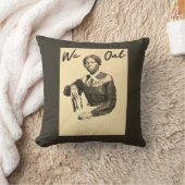 ヴィンテージHarriet Tubman - We Out - Black History クッション (ブランケット)